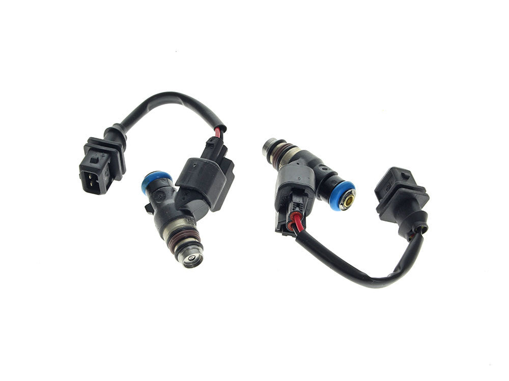 6.24g/s Fuel Injector Set. Fits Touring 2002-2005 & 2008-2016, Dyna 2004-2005, Softail 2001-2005 & 2016-2017, Sportster 2007-2017, V-Rod 2002-2017 - Rollies Speed Shop