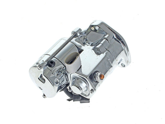1.4kw Starter Motor - Chrome. Fits Big Twin 1989-1993 - Rollies Speed Shop