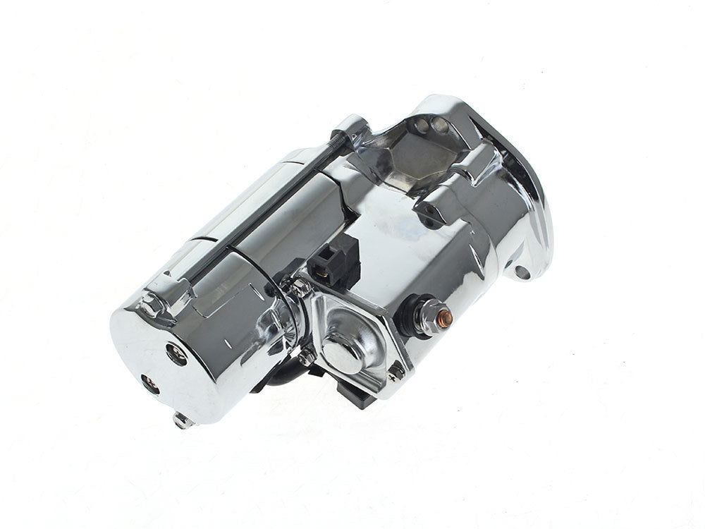 1.8kw Starter Motor - Chrome. Fits Big Twin 1994-2006 - Rollies Speed Shop