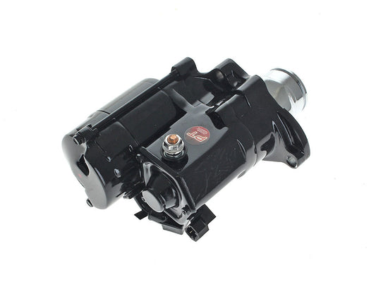 1.4kw Starter Motor - Black. Fits Softail 2007-2017, Dyna 2006-2017 & Touring 2007-2016. - Rollies Speed Shop