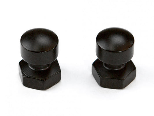 Seat Mounting Nuts 1/4-20 Black - Saddlemen Seats