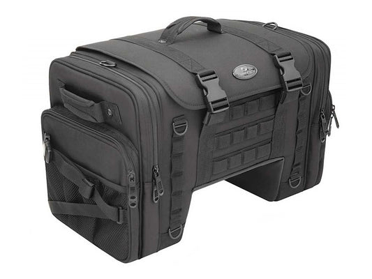 TS3200DE Tactical Deluxe Cruiser Tail Bag - Saddlemen Seats