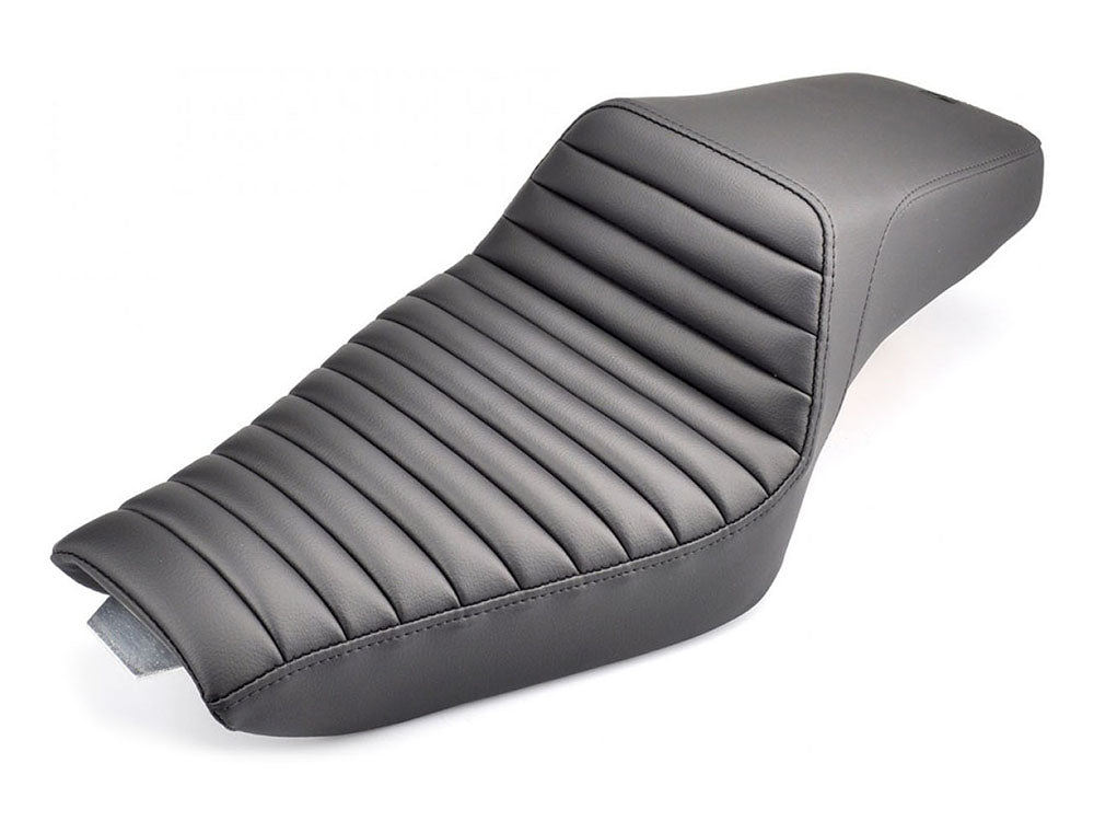 Step-Up Tuck & Roll Dual Seat. Fits Sportster 2004-2021 with 4.5 Gallon Fuel Tank. - Saddlemen Seats