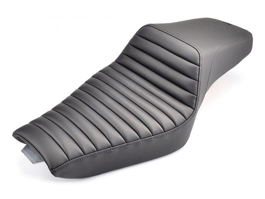 Step-Up Tuck & Roll Dual Seat. Fits Sportster 2004-2021 with 4.5 Gallon Fuel Tank. - Saddlemen Seats