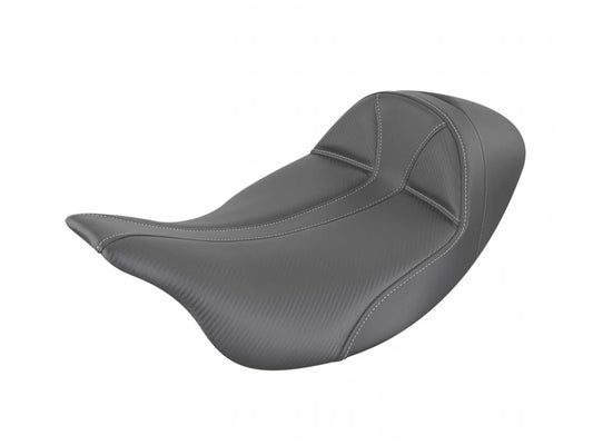 Extended Reach Dominator Solo Seat. Fits Most Touring 2008-2024. Can Option a Backrest. - Saddlemen Seats