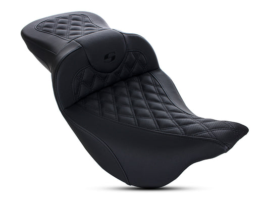 Extended Reach Roadsofa LS Dual Seat. Fits Most Touring 2008-2024 - Saddlemen Seats