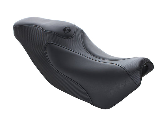Street Two Up Dual Seat. Fits Street 500 & 750 2015-2020. - Saddlemen Seats