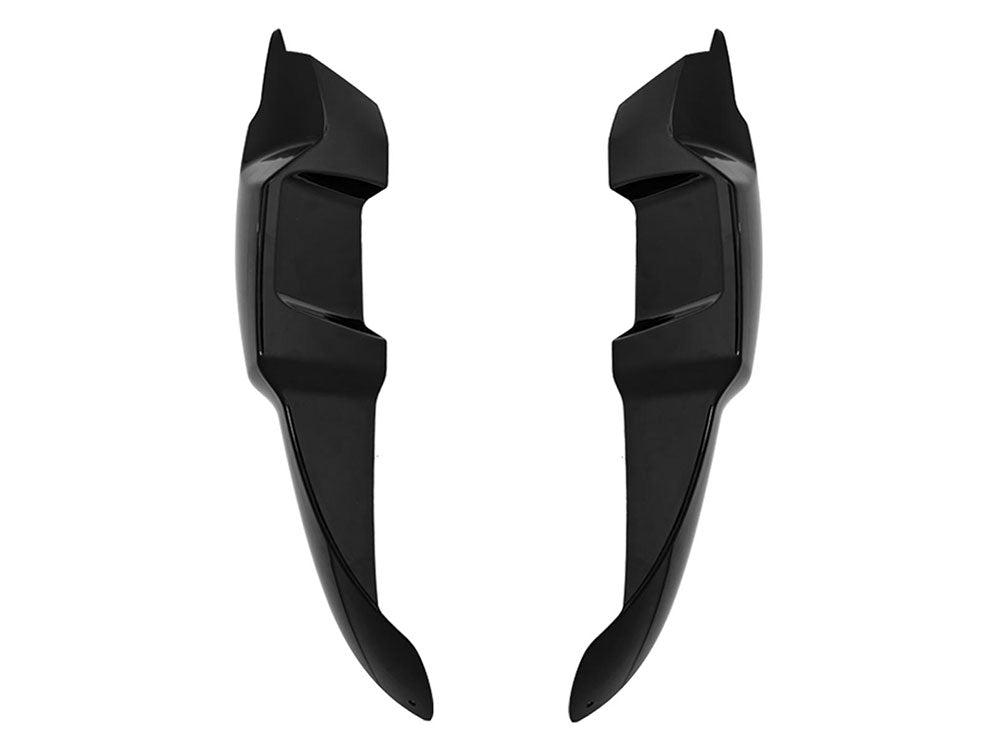 S-RT Fairing Lowers - Gloss Black. Fits Softail Street Bob 2018up, Low Rider 2018-2020 & Standard 2020up Running the Saddlemen S-RT Mini Fairing - Saddlemen Seats