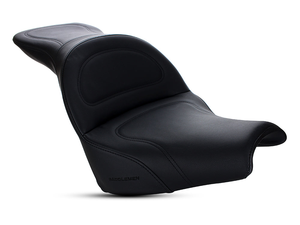 Explorer Comfort Dual Seat. Fits Softail Street Bob 2018up & Standard 2020up. - Saddlemen Seats