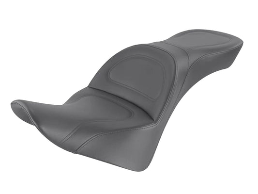 Explorer Comfort Dual Seat. Fits Softail Deluxe 2018-2020, Slim 2018-2021 & Heritage Classic 2018up - Saddlemen Seats