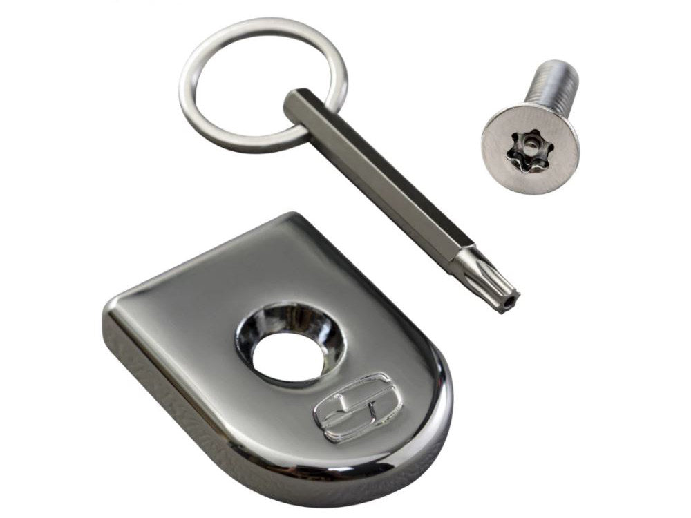 H-D ATAB Chrome Security Seat Screw - Saddlemen Seats