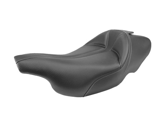 Dominator Solo Seat. Fits Electra Glide & Ultra Classic 1997-2007. Can Option a Backrest. - Saddlemen Seats