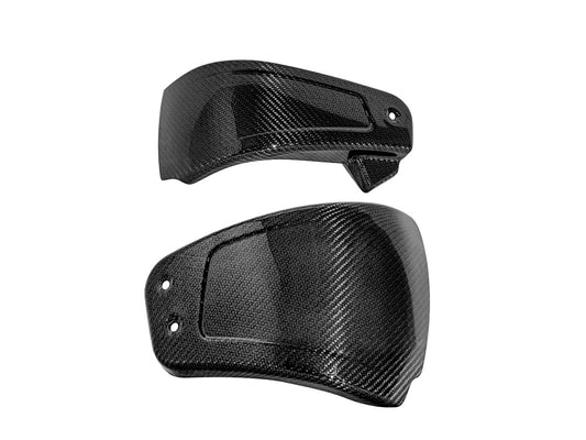 Carbon Side Covers - Gloss Finish. Fits Softail 2025up - Saddlemen Seats