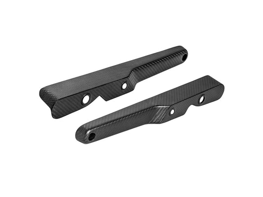Carbon Rear Fender Struts - Matte Finish. Fits FXR 1982-1994 - Saddlemen Seats