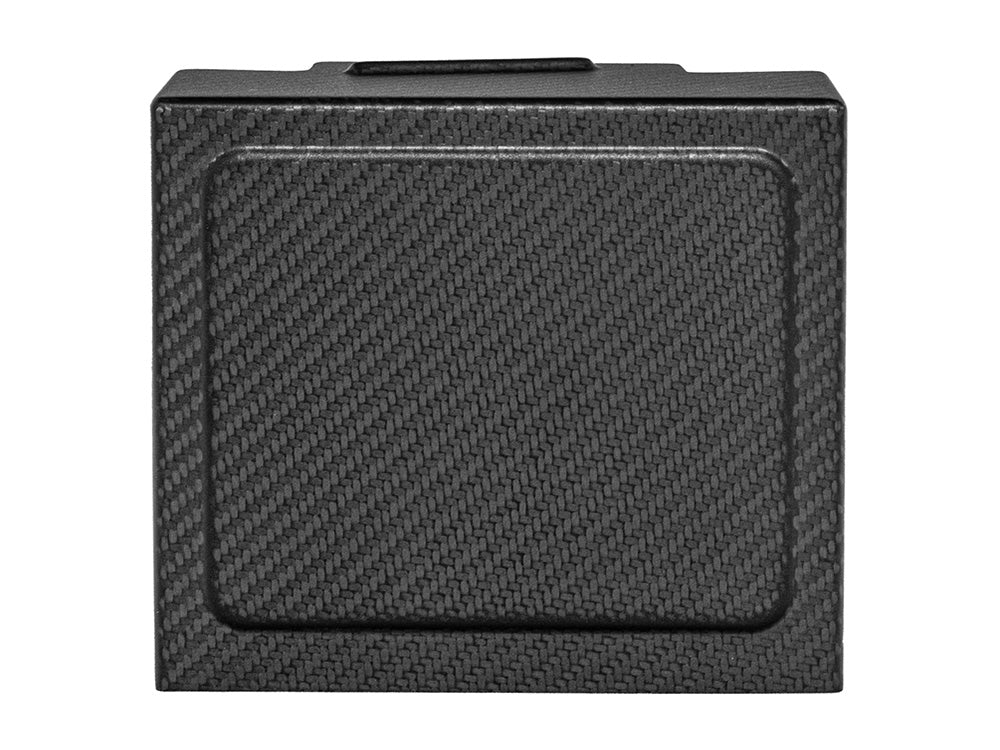 Carbon Battery Side Cover - Matte Finish. Fits Dyna 1997-2005 - Saddlemen Seats