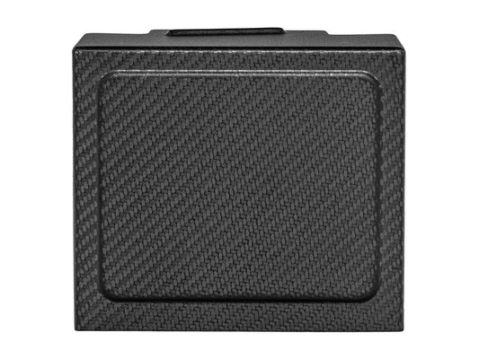Carbon Battery Side Cover - Matte Finish. Fits Dyna 1997-2005 - Saddlemen Seats