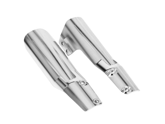 Front Fender Adapters - Raw Billet. Fits Softail Low Rider S 2020up & Low Rider ST 2022up when running Saddlemen Carbon Fibre Front Fender - Saddlemen Seats