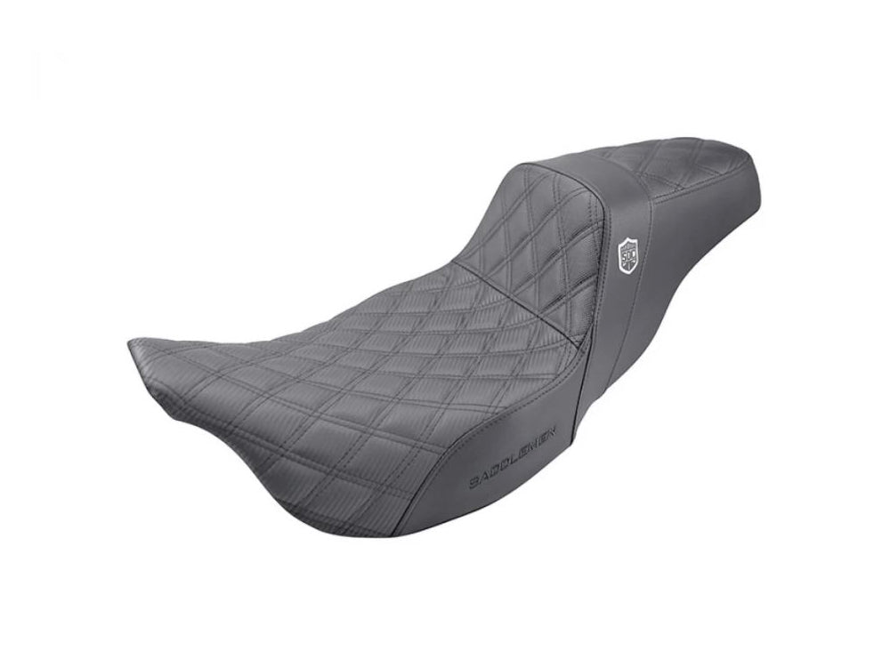 Step-Up San Diego Customs Pro Series Gripper Dual Seat. Fits Most Touring 2008-2024 - Saddlemen Seats