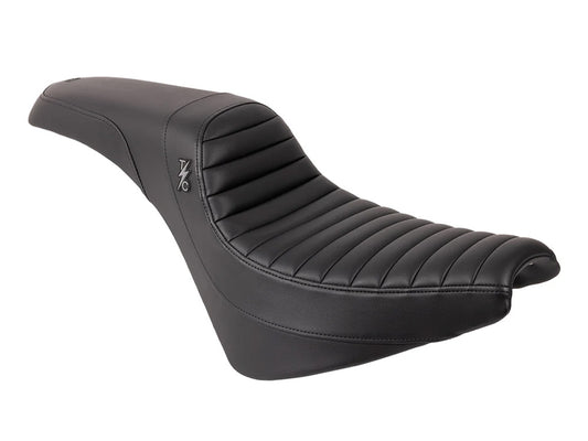 Thrashin X Saddlemen Step-Up Tuck & Roll Dual Seat. Fits Softail Street Bob 2018up & Standard 2020up - Saddlemen Seats