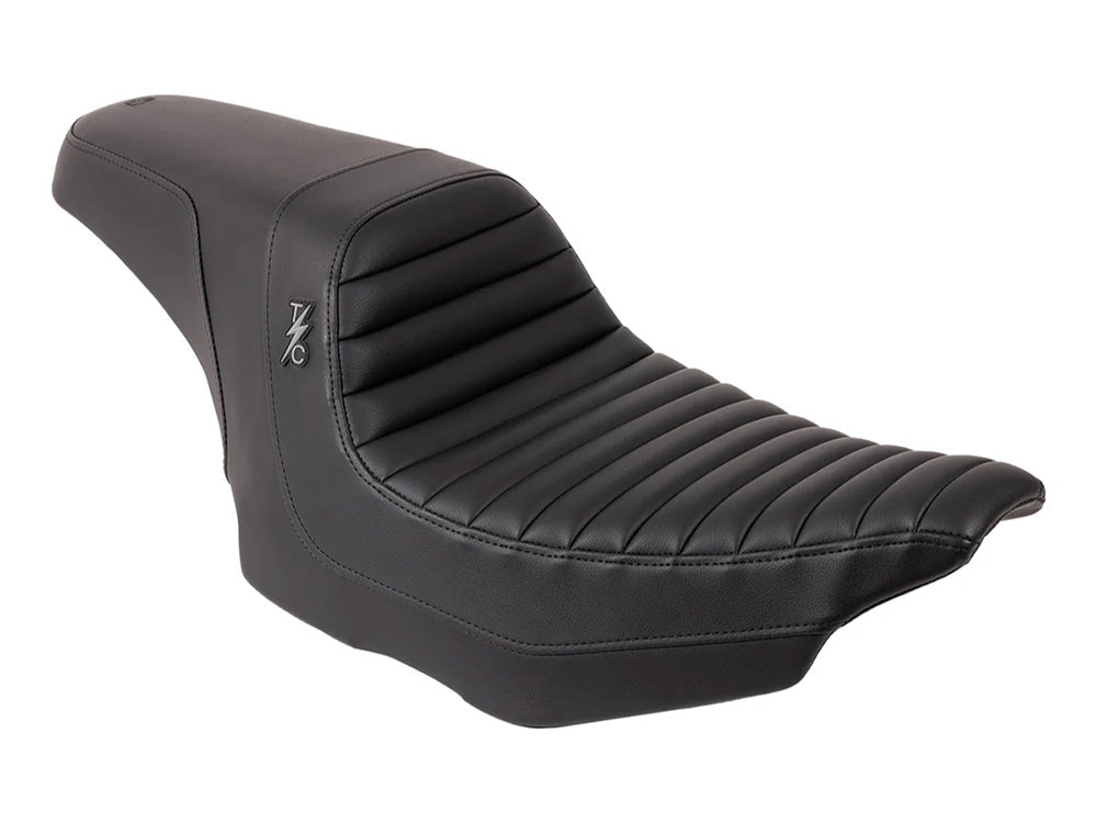 Thrashin X Saddlemen Step-Up Tuck & Roll Dual Seat. Fits CVO Touring 2023up, Street Glide & Road Glide 2024up, Touring 2025up - Saddlemen Seats