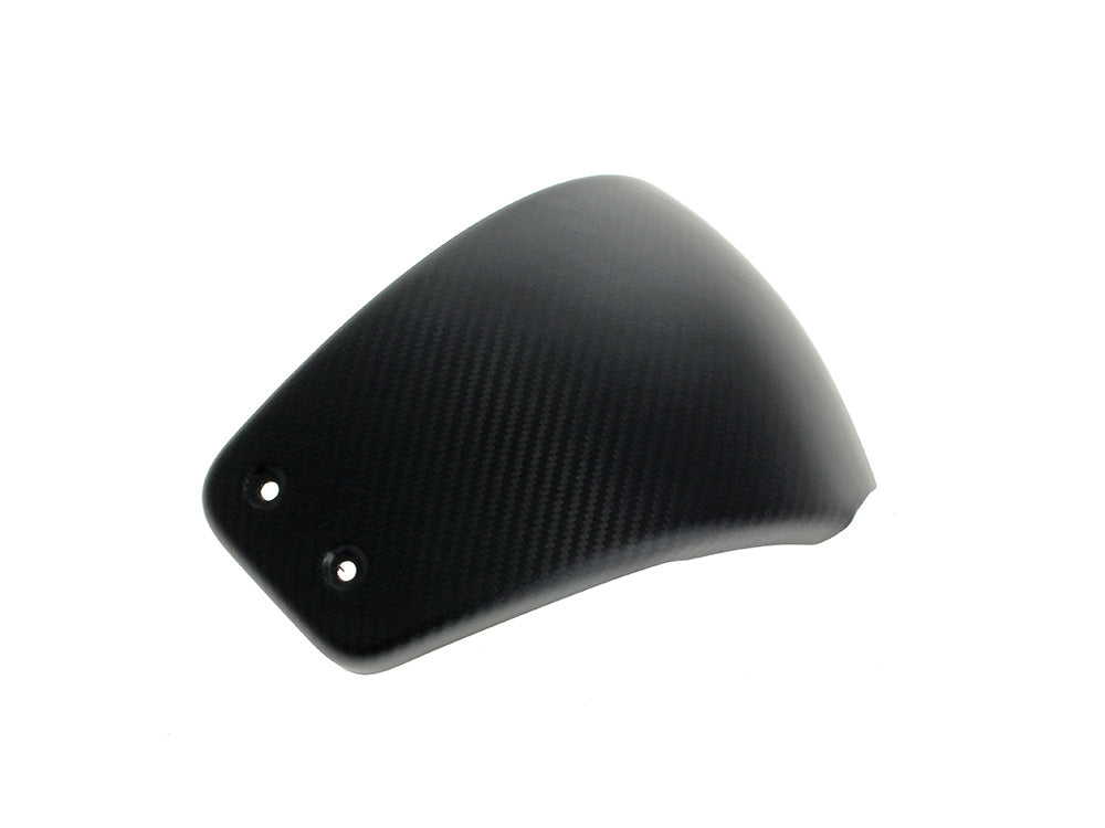 Left Hand Side Carbon Side Cover - Matte Finish. Fits Softail 2018-2024 without Remote Preload Adjuster - Slyfox