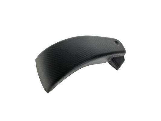 Right Hand Side Carbon Side Cover - Matte Finish. Fits Softail 2018-2024 without Remote Preload Adjuster - Slyfox
