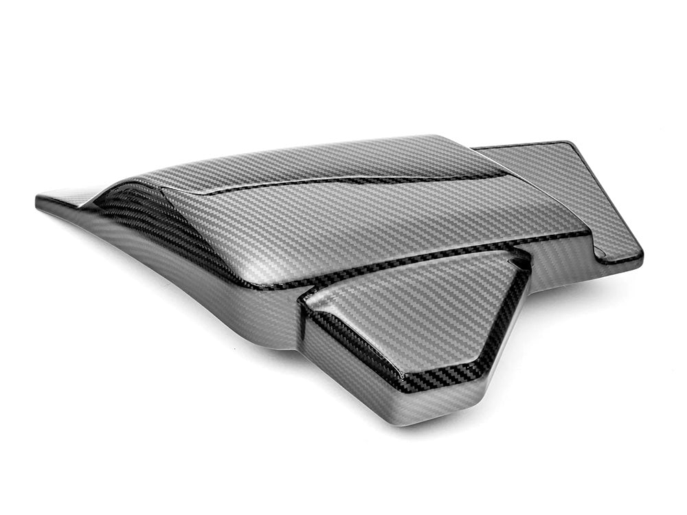 Carbon Side Covers - Gloss Finish. Fits CVO Touring 2023up, Street Glide & Road Glide 2024up, Touring 2025up - Slyfox