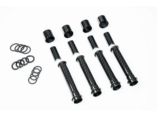 Carbon Fiber Pushrod Cover Kit. Fits Milwaukee-Eight 2017up - Slyfox