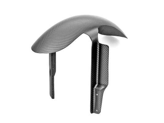 Carbon Front Fender - Matte Finish. Fits Softail Low Rider S 2020up & Low Rider ST 2022up with 19in. front Wheel - Slyfox