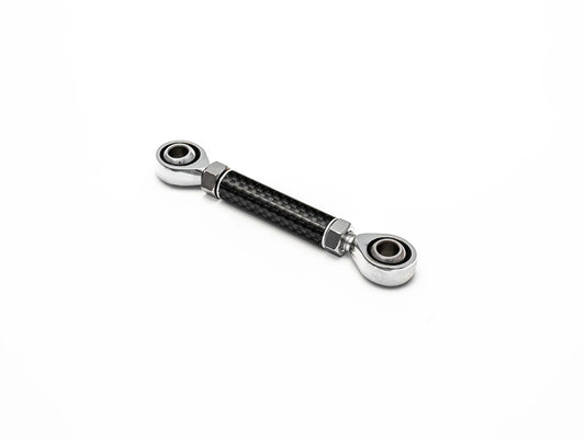 Carbon Adjustable Brake Linkage. Fits Softail 2018up with Mid Controls - Slyfox