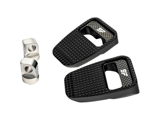 Fatty Footpegs with HD Male Mount - Black - Slyfox