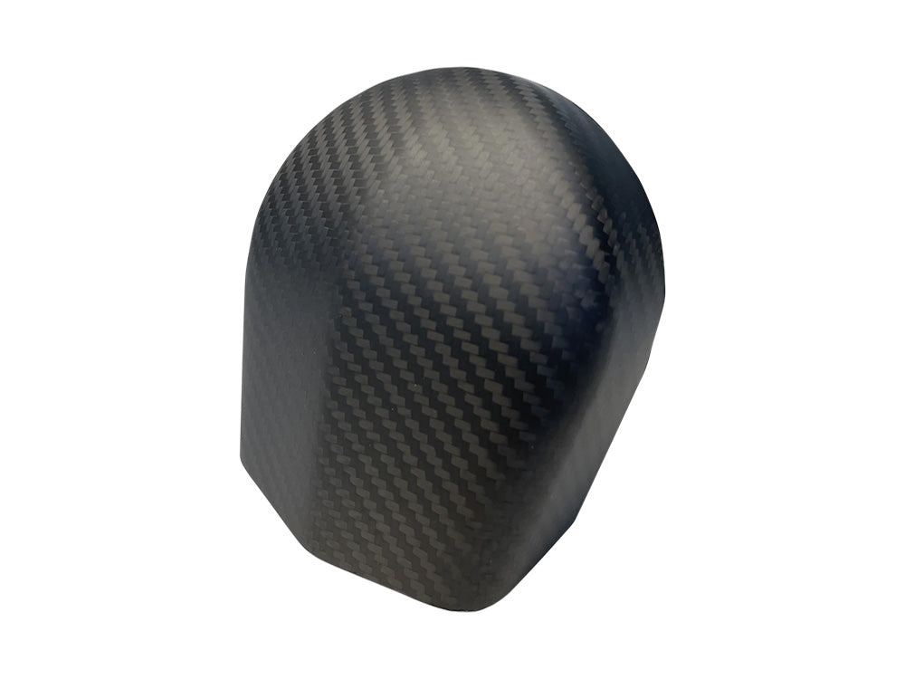 Carbon Horn Cover - Matte Finish. Fits Softail 1993-2017, Dyna 1993-2017, Touring 1993-2016 & Sportster 1993-2021 - Slyfox