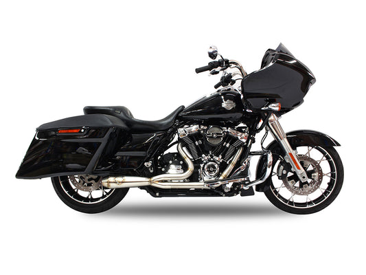2-into-1 LaneSplitter Exhaust - Stainless Steel. Fits Touring 2017up. - SP Concepts Exhaust