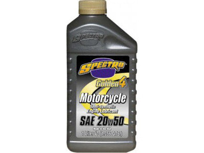 Golden 4 Semi Synthetic Engine Oil. 20w50 1 Liter Bottle - Spectro Oils