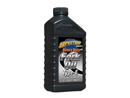 20W Type-E Fork Oil. 1 Quart Bottle (946ml) - Spectro Oils
