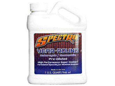 Year Round Coolant. 1 Quart Bottle (946ml) - Spectro Oils