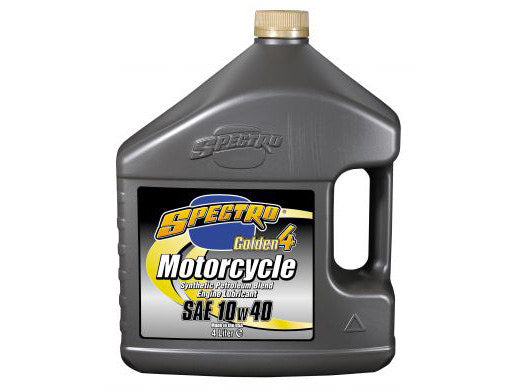 Golden 4 Semi Synthetic Engine Oil. 10w40 4 Liter Bottle - Spectro Oils