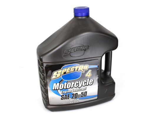 4 Engine Oil. 20w50 4 Liter Bottle. - Spectro Oils