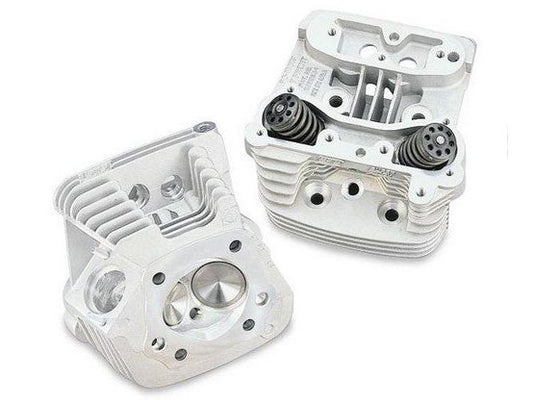 76cc Cylinder Head Kit - Silver. Fits Big Twin 1986-1999. - S&S