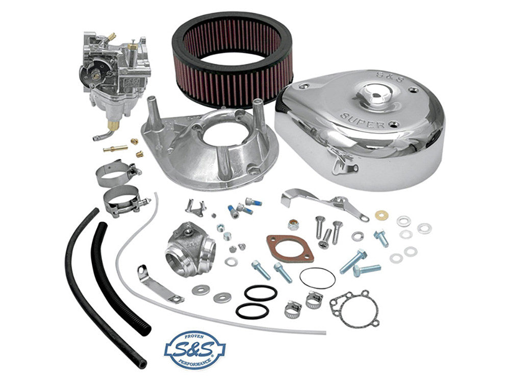 Super E Carburettor Kit. Fits Big Twin 1966-1978. - S&S