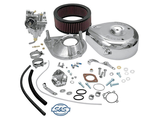 Super E Carburettor Kit. Fits Big Twin 1966-1978. - S&S