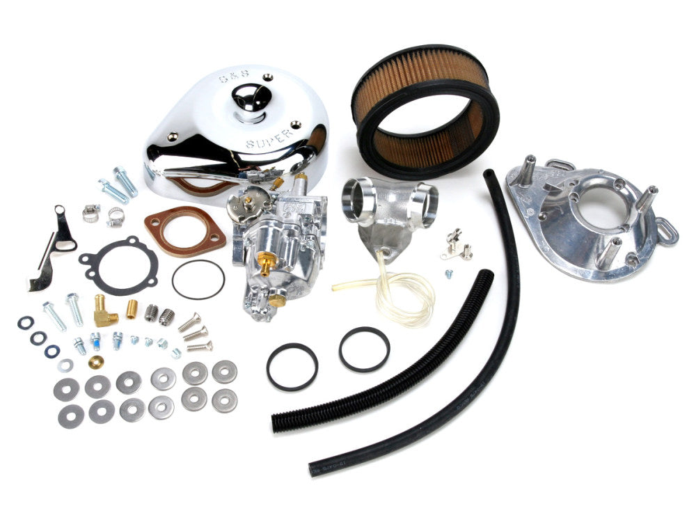 Super E Carburettor Kit. Fits Big Twin 1984-1992. - S&S