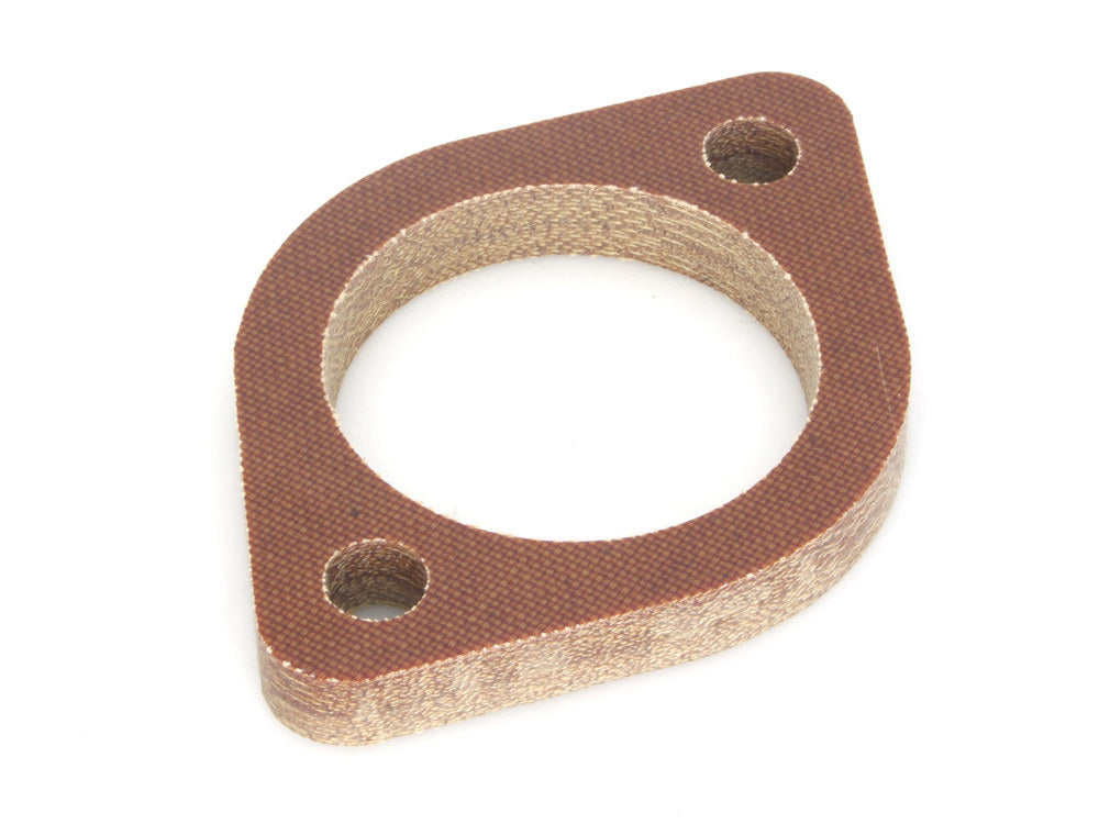 3/8in. Thick Caburettor Manifold Insulator Block with O'Ring. Fits Sportster 1991-2003 with S&S Super E Carburettors. - S&S