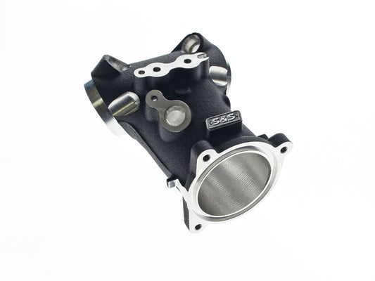 Premium 55mm CNC Ported Performance Intake Manifold - Black. Fits Fits Softail 2018-2024 & Most Touring 2017-2024 - S&S