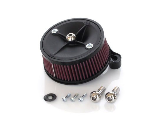 Stealth Air Cleaner Kit. Fits Sportster 2007-2021 with Delphi EFI. - S&S