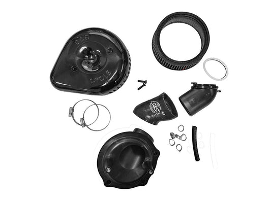 Stealth Teardrop Air Cleaner Kit - Gloss Black. Fits Indian Challenger 2020up, Pursuit 2022up, 2025up Chieftain PowerPlus and 2025up Roadmaster PowerPlus - S&S