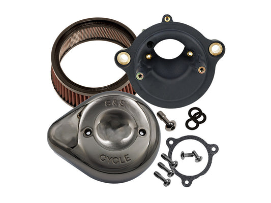 Mini Teardrop Air Cleaner Kit - Lava. Fits CVO Touring 2023up, Street Glide & Road Glide 2024up, Touring 2025up & Softail 2025up - S&S