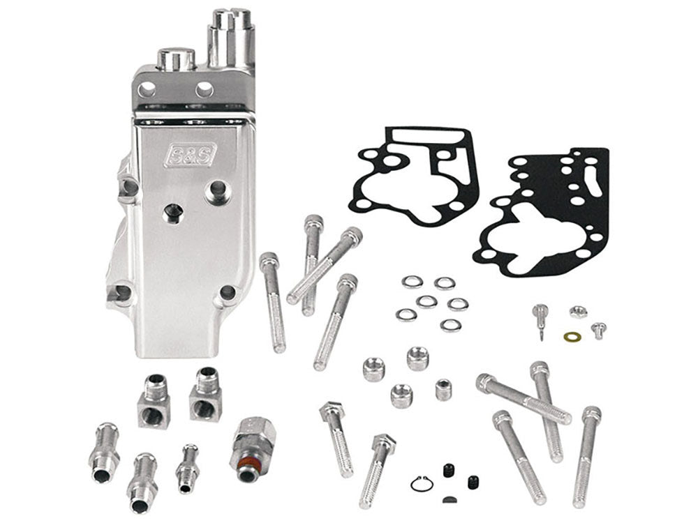 Oil Pump - Polished. Fits Big Twins 1936-1972. - S&S