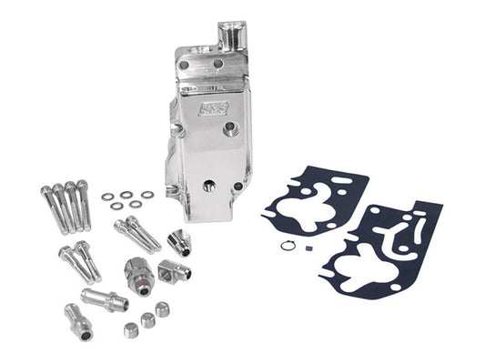 High Volume & High Pressure Billet Oil Pump - Polished. Fits Big Twin 1992-99 style Super Side Winder 4-1/8in. Bore Engines - S&S