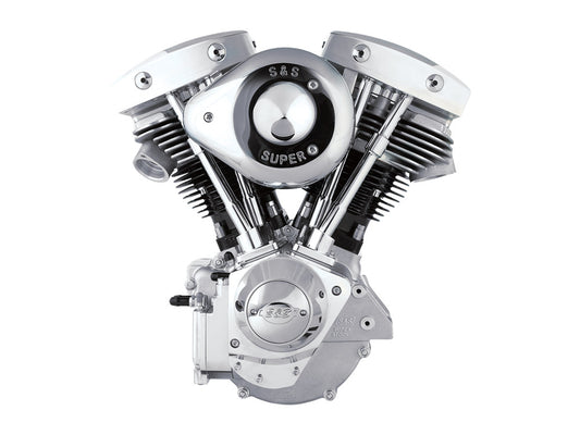 93ci Alternator Style Shovel Engine - Natural. - S&S